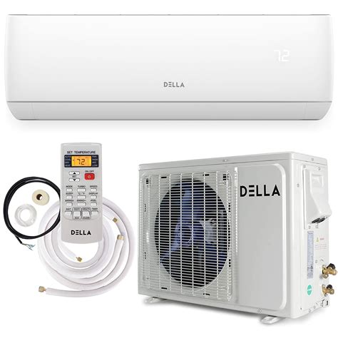 Buy DELLA 18,000 BTU Mini Split Air Conditioner & Heater Ductless ...