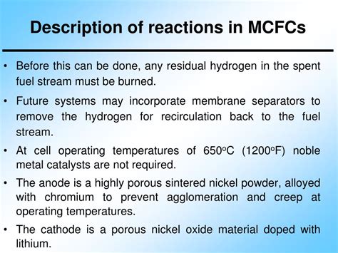 Ppt Chapter 08b Overview Of Fuel Cell Types Lecture Notes Dr Sammia