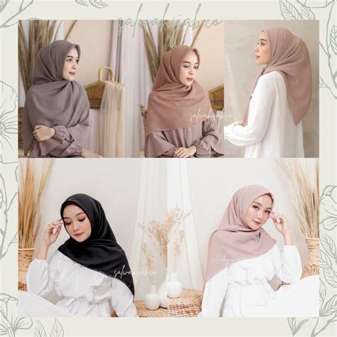 Jual Krudung Bella Square Hijab Segi Empat Bella Square Indonesia