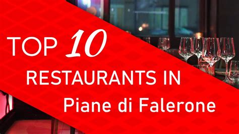 Top Best Restaurants In Piane Di Falerone Italy Youtube