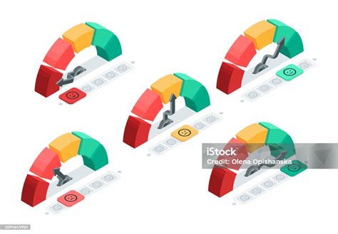 Mood Scale Stock Illustration - Download Image Now - Anger, Arrow ...