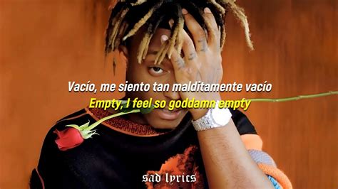 Juice WRLD Empty Sub Español Lyrics YouTube