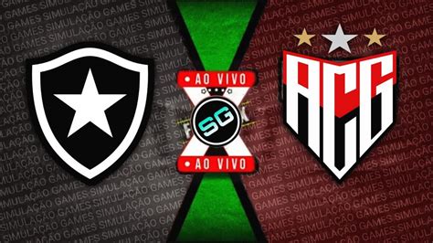 Botafogo X Atletico Go Ao Vivo Com Imagem Pes 2021 And Placar Tempo