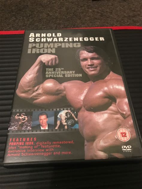 Pumping Iron Dvd Arnold Schwarzenegger Documentary Rare Lou Ferrigno