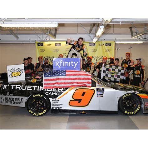 Noah Gragson #9 2022 NXS Kansas Lottery 300 RACE WIN 1:24 HO Die-Cast