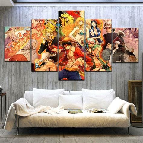 Anime One Piece Piece Canvas Art Wall Decor Ca Go Canvas