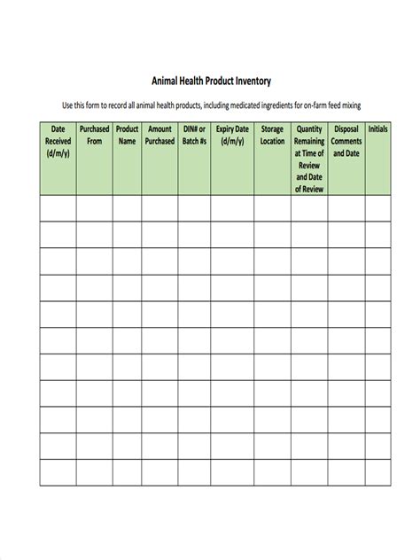 Inventory Examples In Ms Word Ms Excel Pages Charts Riset