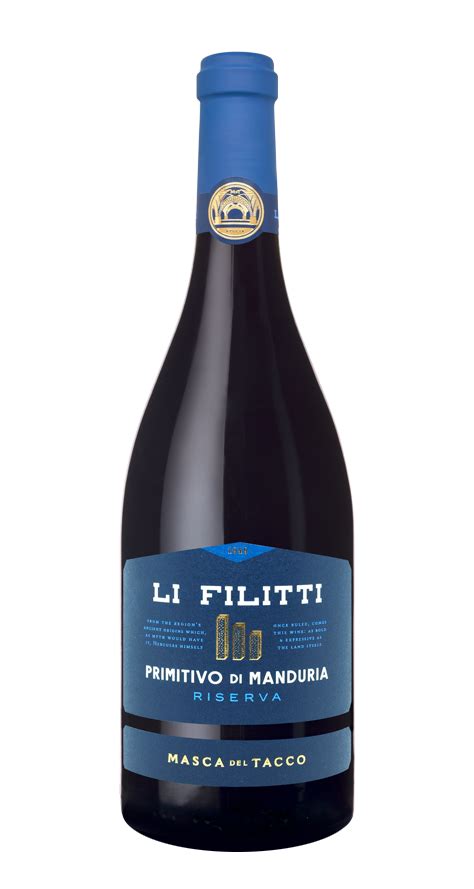 Masca Del Tacco Primitivo Di Manduria Riserva Li Filitti Vendemmia 2019