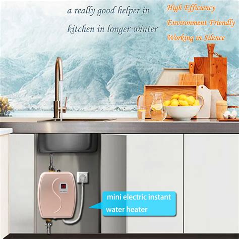 Fresh Design Electric Instant Kitchen Water Heater Portable Electric