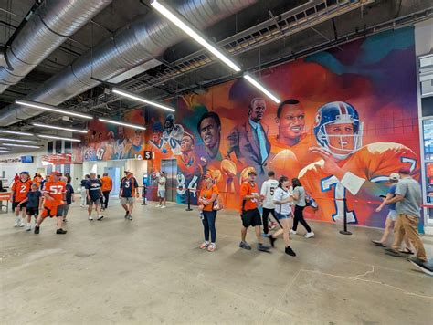 Denver Broncos Hall Of Fame Mural Behance