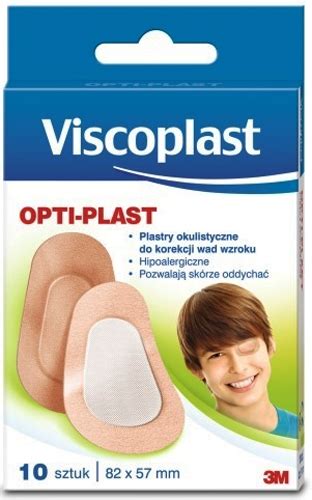 Viscoplast Opti Plast Plaster Okulistyczny X Mm Sztuk Ulotka