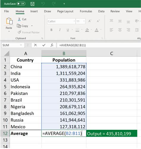 Basic Excel Formulas Guide