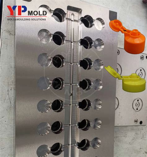 Professional Plastic Flip Top Unscrewing Cap Mold Tooling Injection