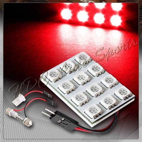 Purchase Universal T10 Festoon 12 SMD LED Interior Dome Map Light