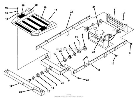 Snapper Z2003k 80464 20 Hp Hydrogear Drive Ztr Series 3 Parts Diagram For Frame Sides And