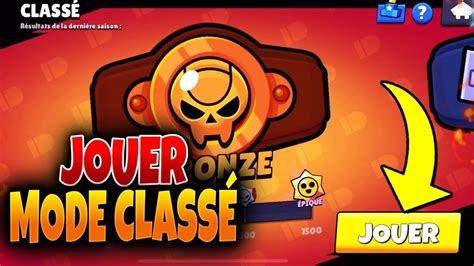 Jessaye le mode classé sur Brawl Stars YouTube