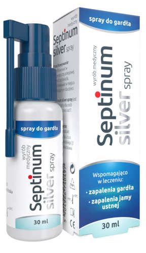 Septinum Silver spray 30ml cena opinie dawkowanie skład i Apteka pl