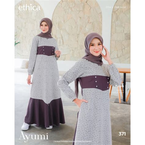 Jual Ethica Ayumi Gamis Wanita Terbaru Original Shopee