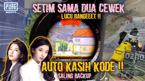 SETIM SAMA CEWEK LUCU SAMPAI BEGINI AKHIRNYA PUBG Mobile YouTube