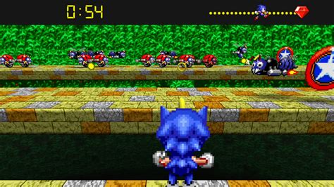 Sonic the Hedgehog in 3D by Distracted Coder