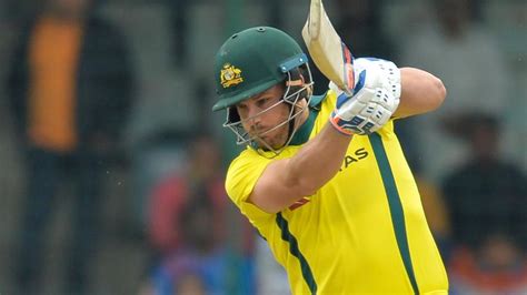 Aaron Finch happy to demote himself in Australian…