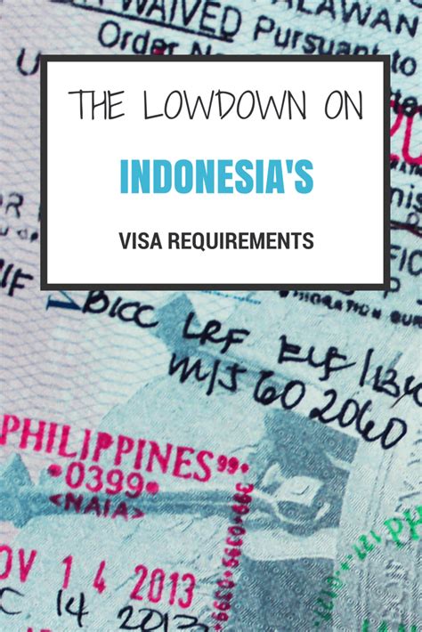 Entry Requirements Into Indonesia at Gabrielle Upton blog