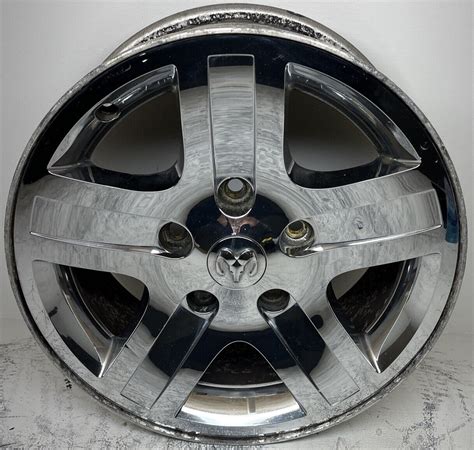 2004 2005 2006 2007 Dodge Durango 17” Oem Chrome Clad Wheel Part 2212a Ebay