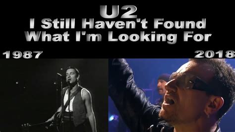 U2 I Still Haven T Found What I M Looking For 1987 2018 YouTube