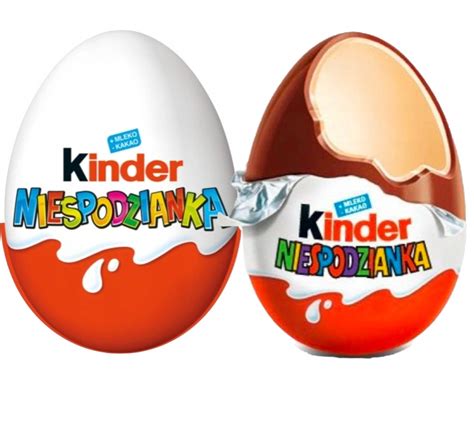 Kinder Jajko Niespodzianka 20g Czekolada Mleczna jajka z niespodzianką