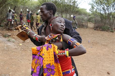 Inside The Traditional Tribal Wedding Ceremony That Still Takes Place In Kenya Daily Mail Online