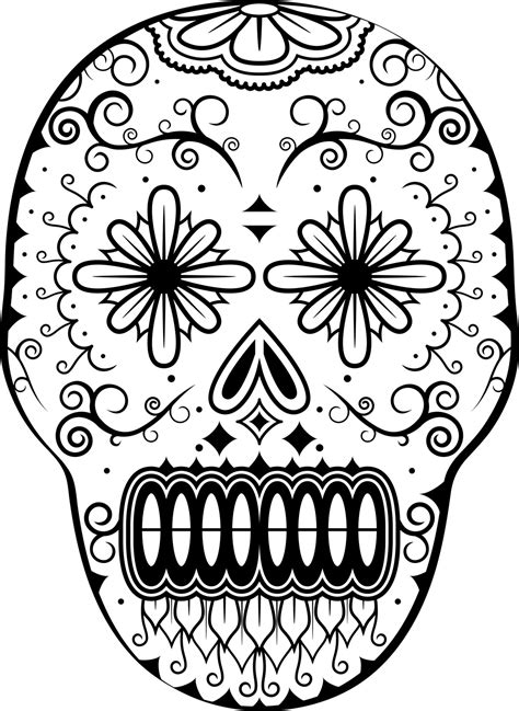 Dibujos de Calaveras para Colorear | DECALAVERAS.COM