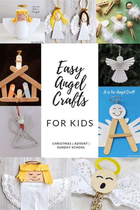 Easy Angel Crafts for Kids – Out Upon The Waters