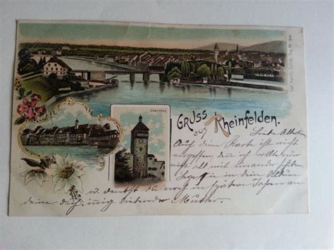 Gruss Aus Rheinfelden Mehrbild Litho Kaufen Auf Ricardo