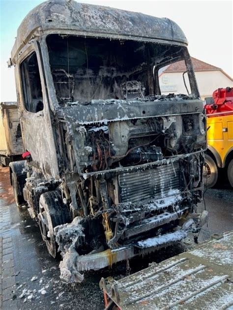 Brand Eines Lkw Einsatzbericht Munster