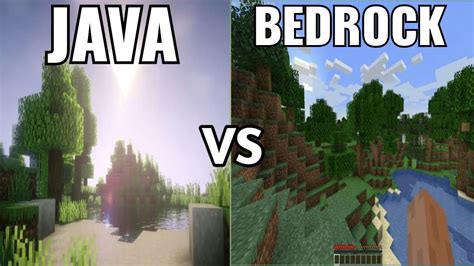 Java Vs Bedrock Differences Youtube