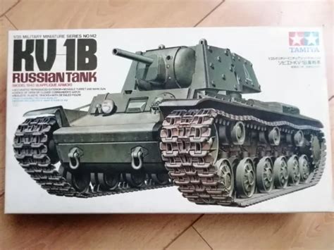 TAMIYA 35142 PANZER Russian TANK KV 1B 1 35 Bausatz OVP SAMMLUNG