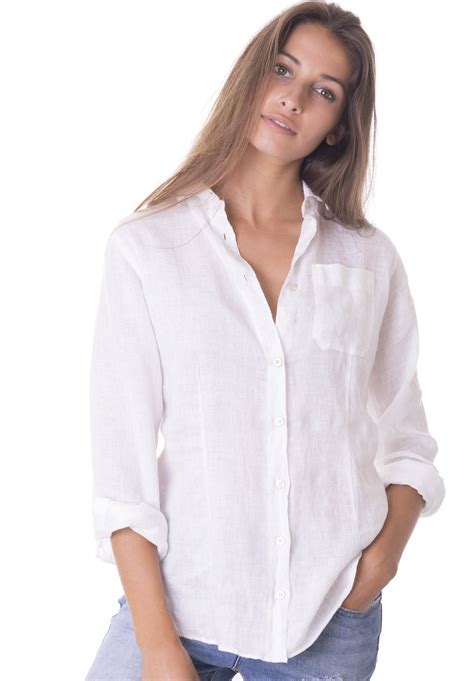 Linen Shirt Women Linen Shirt Linen Button Down Shirt Linen Etsy