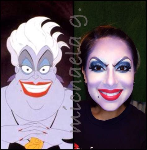 Ursula Little Mermaid Makeup