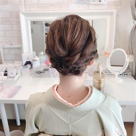 【保存版】着物にピッタリな髪型は？簡単なボブヘアアレンジ特集！ Hair 着物 髪型 ショート きもの 髪型 ショート 着物 髪型 ボブ