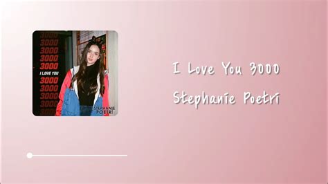 Stephanie Poetri I Love You Lyrics Youtube