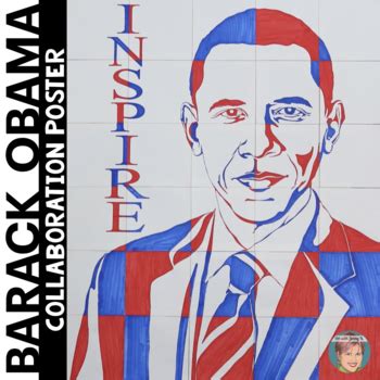 Barack Obama Collaboration Poster - Great Black History Month Activity