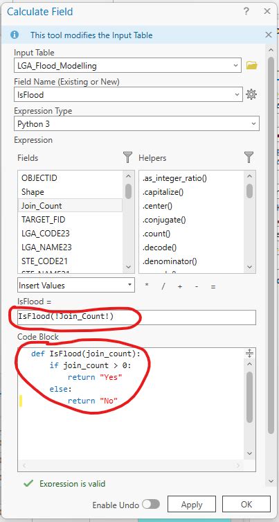 Calculate Field In Arcgis Pro With Python Code Mcdelfino