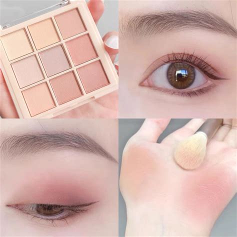 Bảng phấn mắt màu tông nude lì làm đẹp đơn giản phù hợp cho nữ sinh BigBuy360 bigbuy360 vn