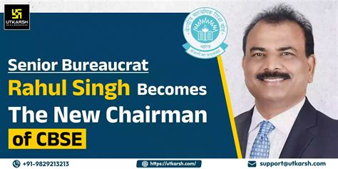 Rahul Singh Ex Niti Aayog Adviser Appoints As Cbse Chairman