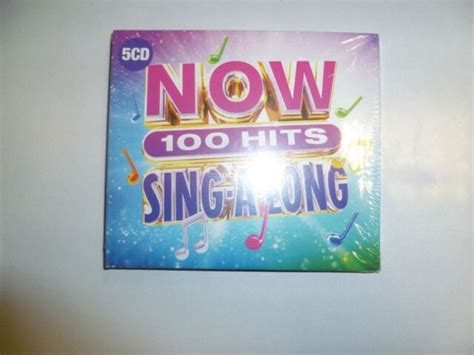 Now 100 Hits Sing A Long By Various Artists Cd 2019 5 Discs Now