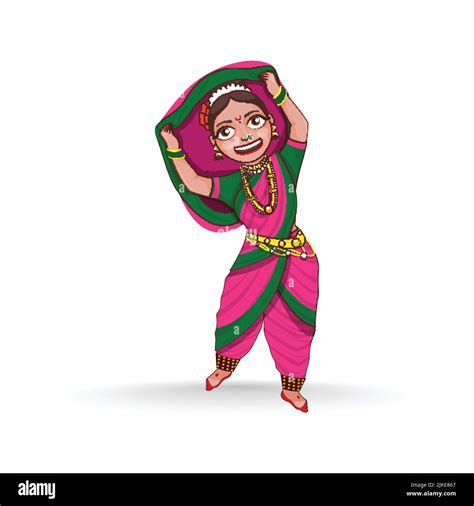 Lavani dance Cut Out Stock Images & Pictures - Alamy