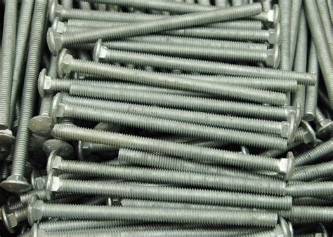 35 Carriage Head Bolt 38 16 X 6 Galvanized 307a Lexar Industrial