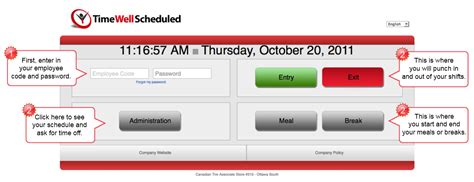 Employees Clockpunch In Summary Timewellscheduled Support Time