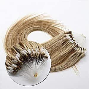 Amazon Micro Ring Loop Remy Human Hair Extensions 0 5g Strand 50G