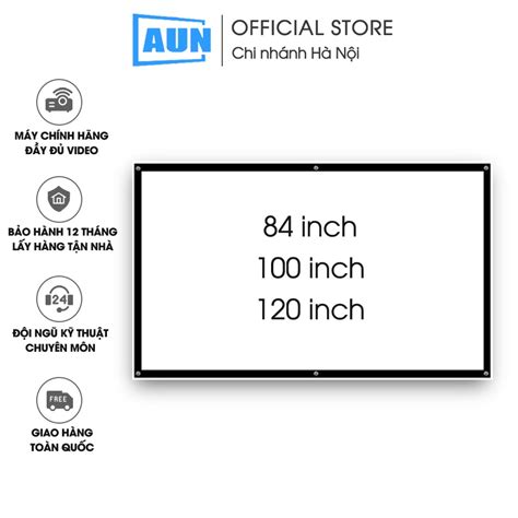 Mua Màn Chiếu Treo Tường 4k Chất Liệu Pvc Cao Cấp Tỷ Lệ 169 Chuyên